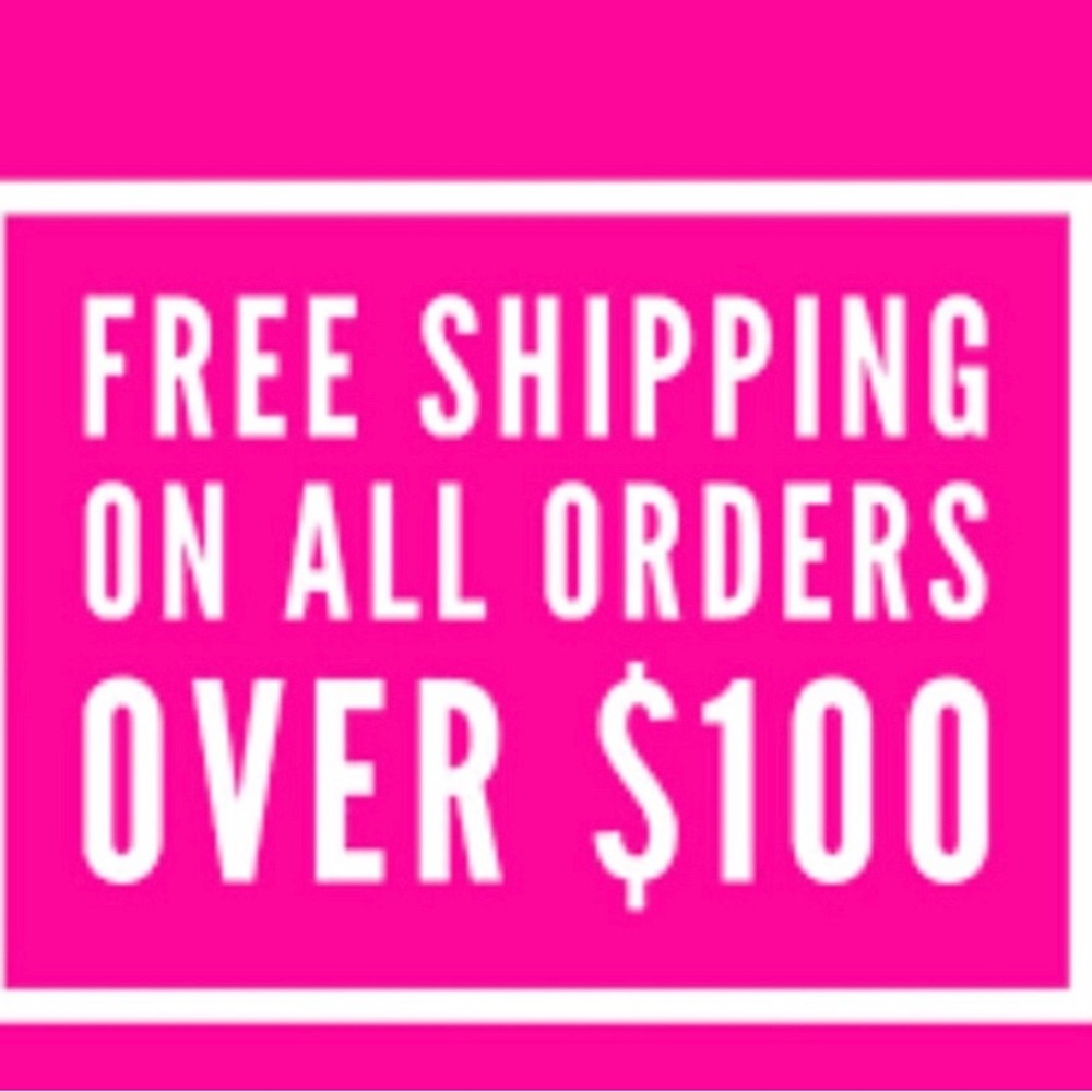 Promotional Sign - Free Shipping Over $100